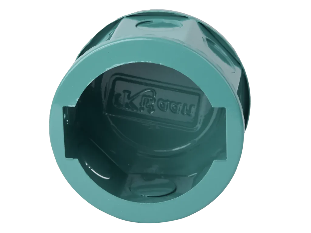 Concealed box powder coated